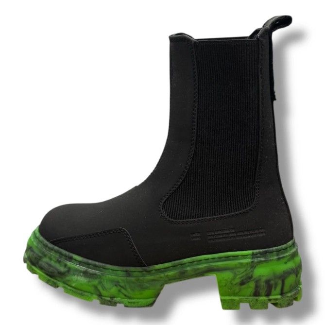 参考上代53,900円 未使用 VIRON PARADIGM Chelsea Boots サイドゴア ブーツ ヴィロン ヴィロン PARADIGM-05-B-99S ブラック 39 24.5cm （1384MG） 19,800円