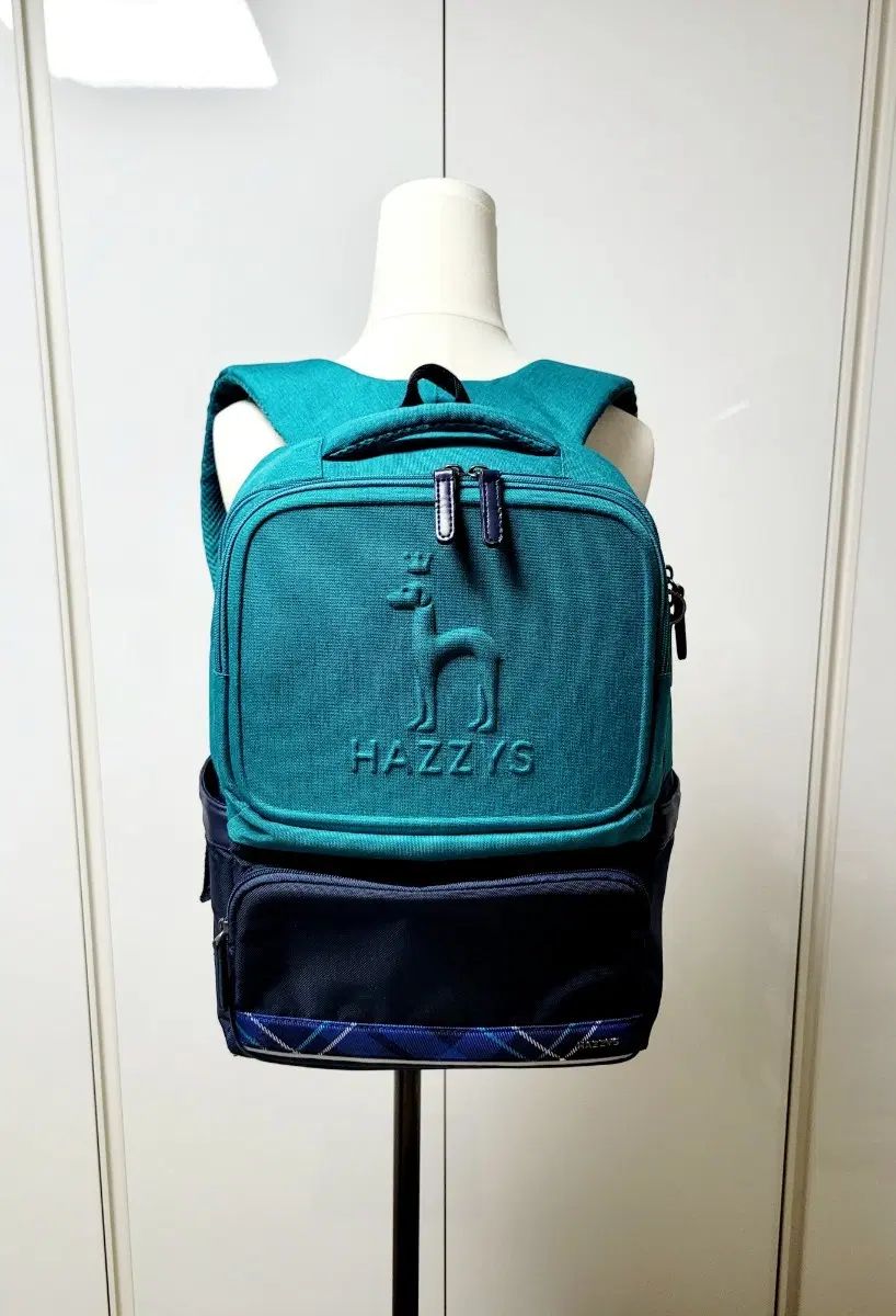 正規品) HAZZYS ルーカス ツーポケット バックパック (小学低学年 本バッグ)