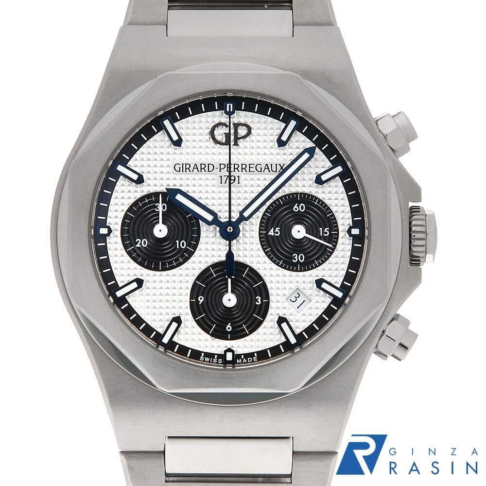 ジラールペルゴ ロレアート クロノグラフ 42mm 81020-11-131-11A 中古 メンズ 726,800円