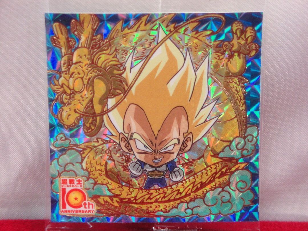 カメ】ドラゴンボール 超戦士 シールウエハース超 孫悟空 ベジータ 孫