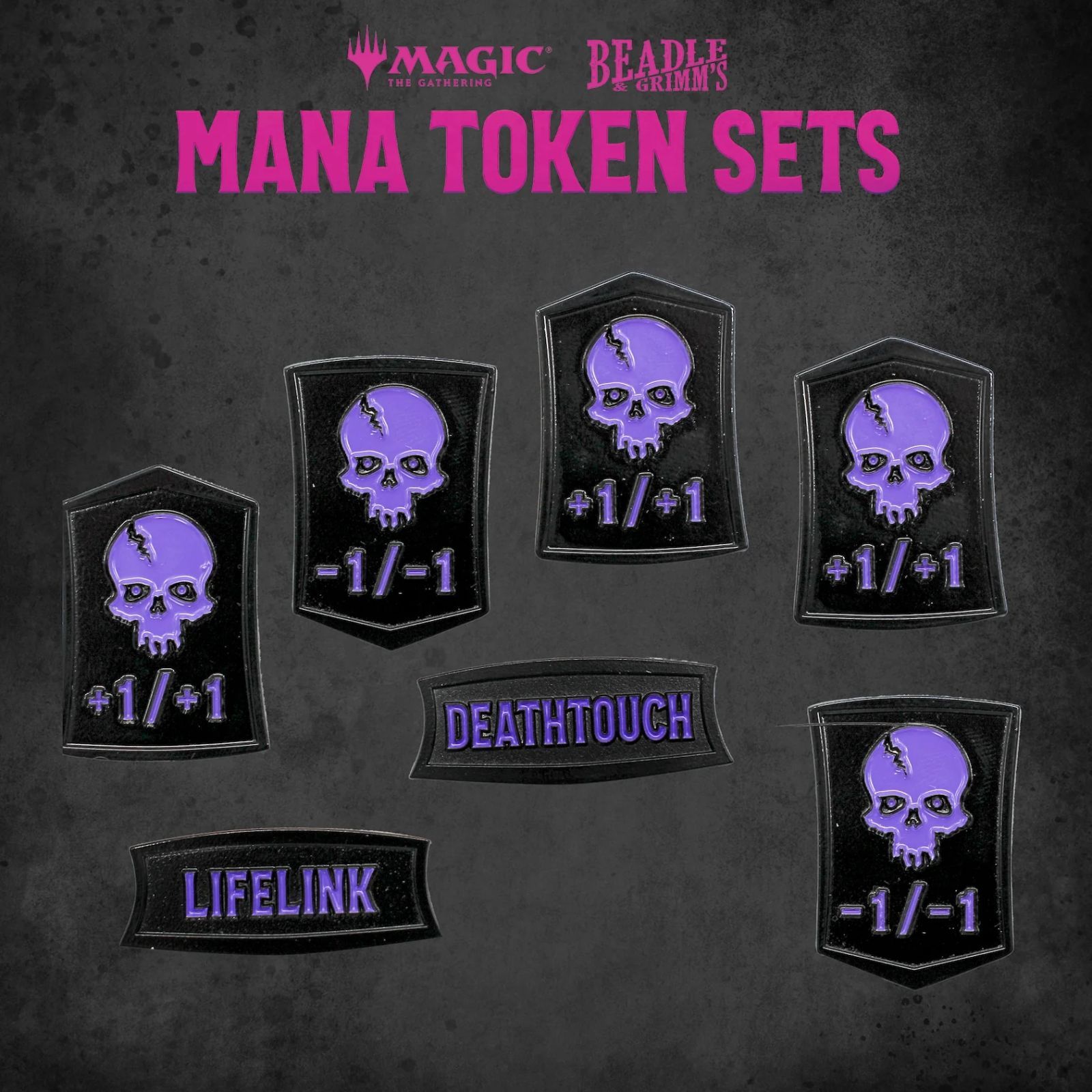 MTG マジック：ザ・ギャザリング 黒マナ ブラック マナ トークンセット トレーディングカード Beadle & Grimm's マジック：ザ・ギャザリング