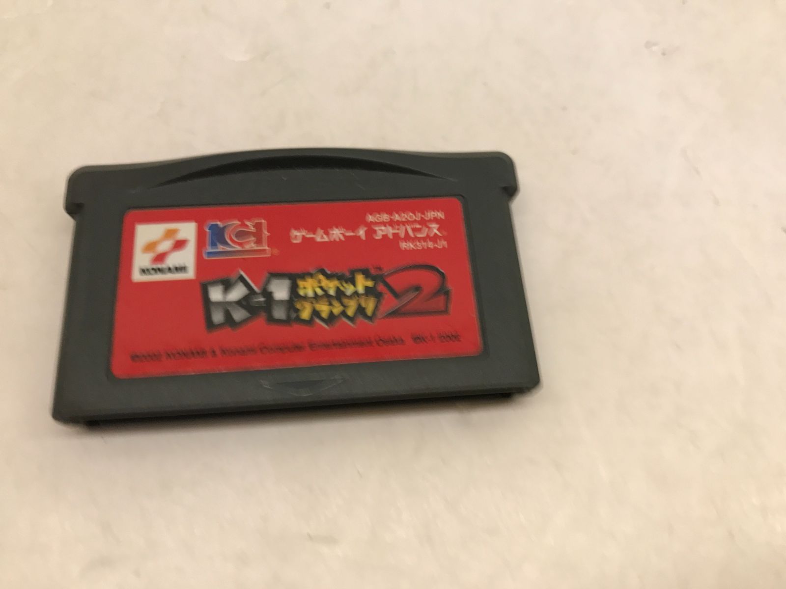 【カメ】【GBA】ソフトのみ　K-1 ポケットグランプリ２　ゲームボーイアドバンス　KONAMI　111 6,929円