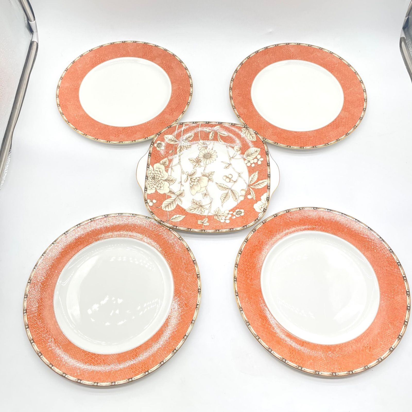 WEDGWOOD ウェッジウッド フランシス 5枚セット ディナー皿