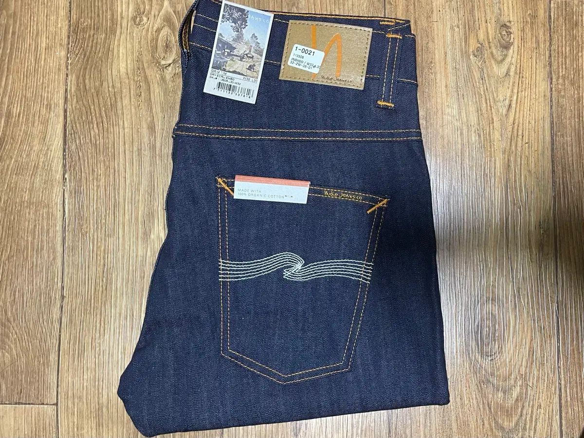 Nudie Jeans (ヌーディージーンズ) 絵チーム エンボス 32x30 新品 9,741円