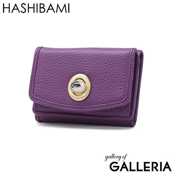 ハシバミ 財布 レディース 小さい HASHIBAMI ブランド コンパクト ミニ財布 天然石 本革 牛革 レザー かわいい 三つ折り財布 BOX型小銭入れ カード パワーストーン 天然石ミニウォレット Ha-2008-729 GRAPE 10,010円