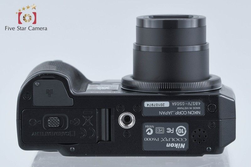中古】Nikon ニコン COOLPIX P6000 ブラック コンパクトデジタルカメラ
