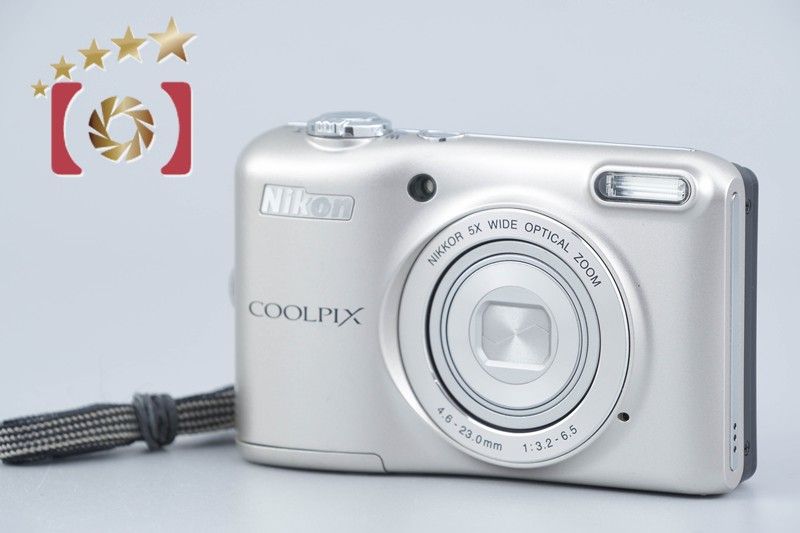 【中古】Nikon ニコン COOLPIX L28 シルバー コンパクトデジタルカメラ 13,706円