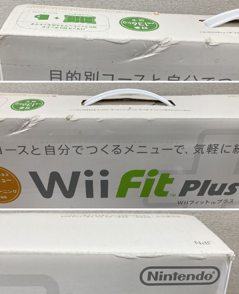 24. Wii Fit Plus バランスWiiボード シロ ソフト4本セット ※箱
