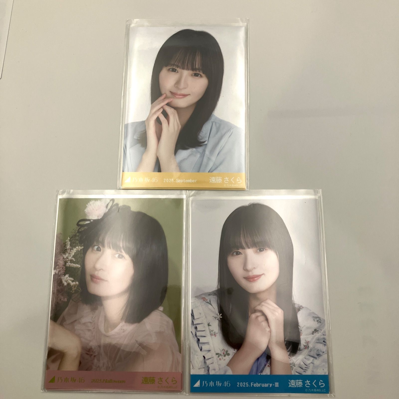乃木坂46 遠藤さくら 生写真 コンプ3セット NL8198P f115 - メルカリ