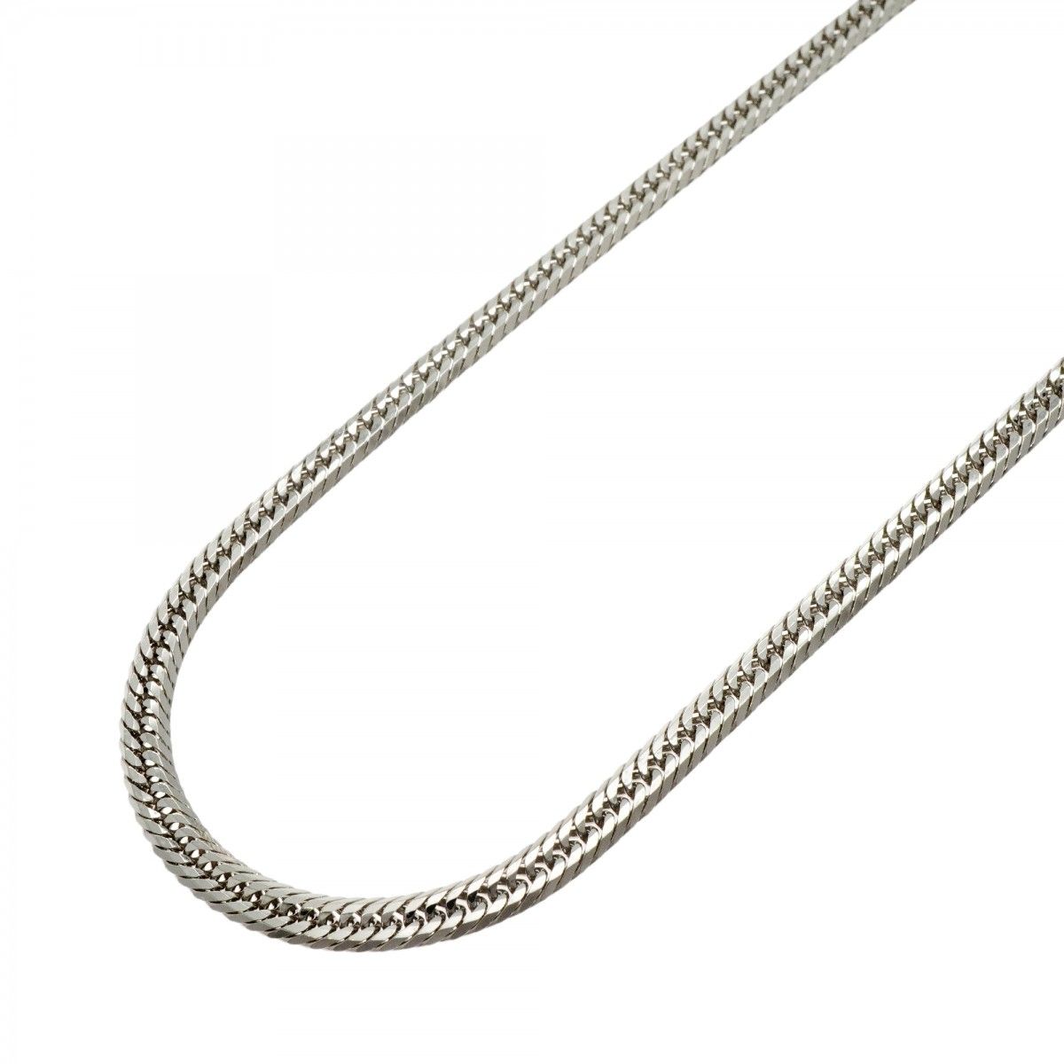 【6khf0001】喜平 ネックレス Pt850 プラチナ トリプル 12面 40.6cm 24.6g キヘイ【中古】メンズ レディース ユニセックス