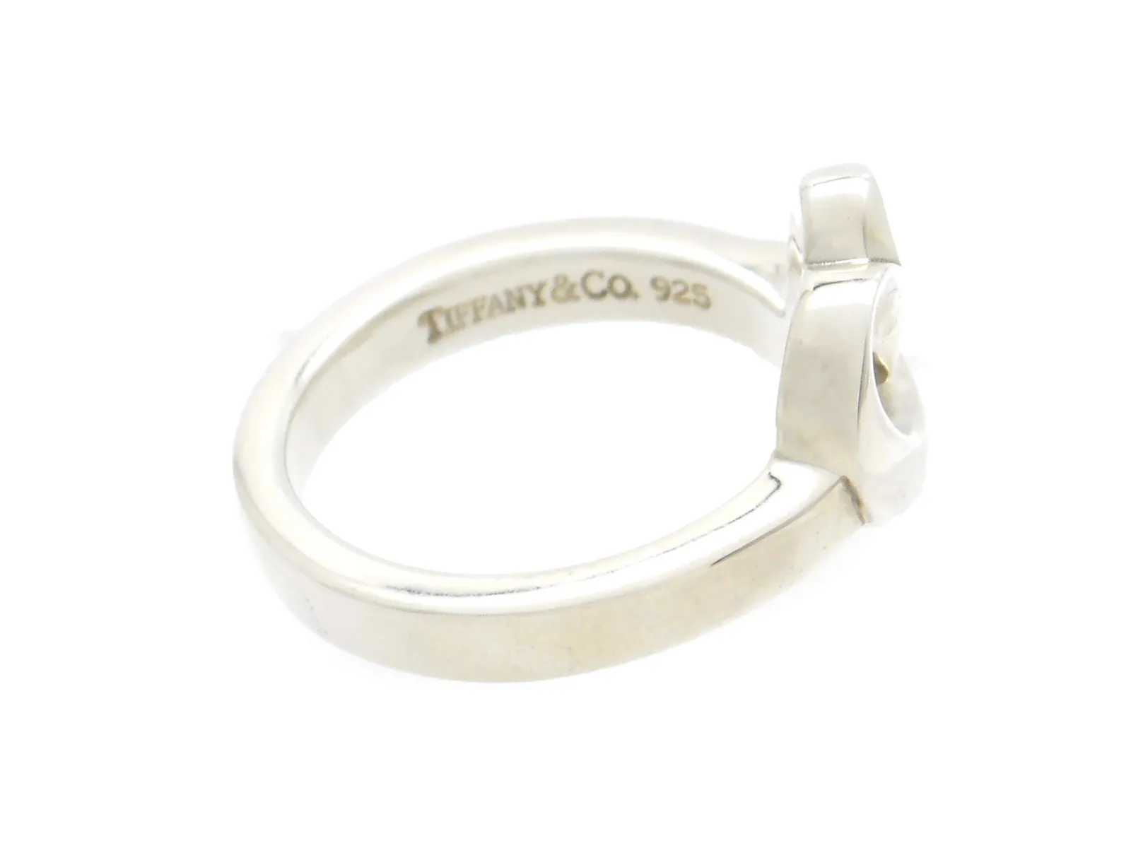 TIFFANY&Co. ティファニー ラビングハートリング 指輪 シルバー SV 9号 
