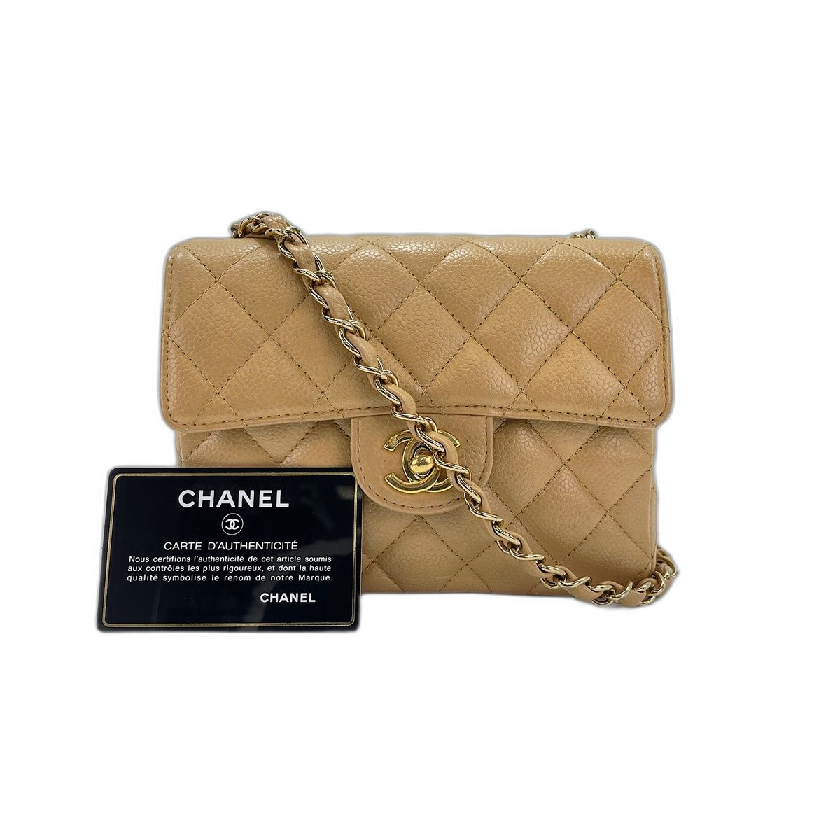 CHANEL シャネル ショルダーバッグ ミニマトラッセ【中古】