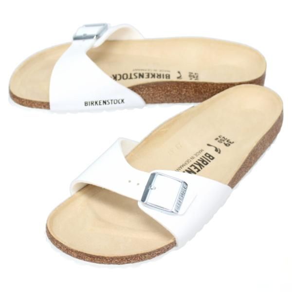 ビルケンシュトック BIRKENSTOCK サンダル マドリッド Madrid ホワイト 0040733 ナロー幅