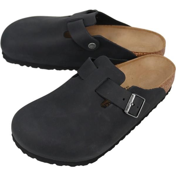 ビルケンシュトック BIRKENSTOCK サンダル ボストン Boston ブラック 0059461 レギュラー幅