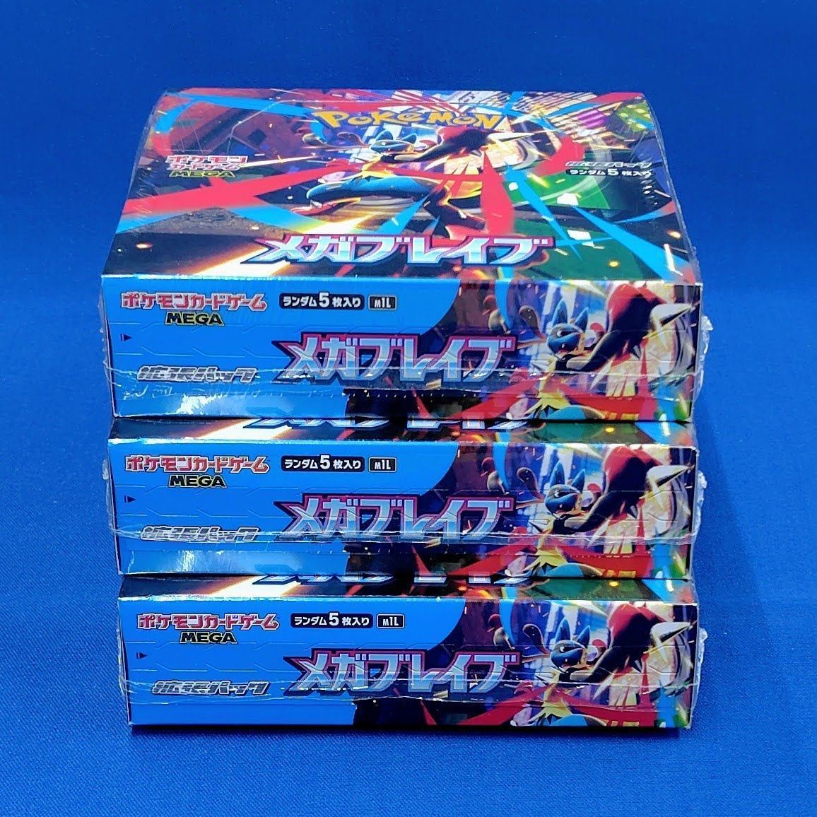 ポケモンカードゲーム メガブレイブ 3BOXセット メガブレイブ3BOXセット☆ポケモンカードメガMEGA☆新品未開封