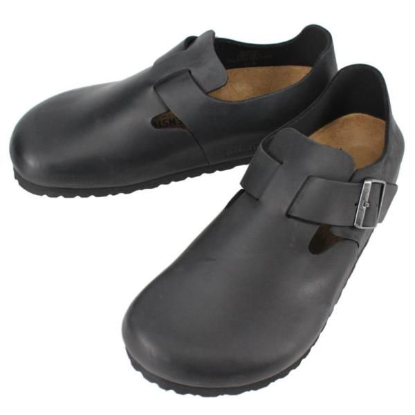 ビルケンシュトック BIRKENSTOCK シューズ ロンドン London ブラック 166541 レギュラー幅