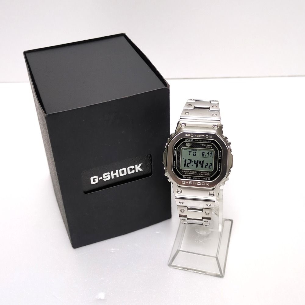 【超メルカリ市最終日大特価】CASIO G-SHOCK メタル　電波ソーラー Dz814255 カシオ 腕時計 G-SHOCK FULL METAL 5000 SERIES GMW-B5000D