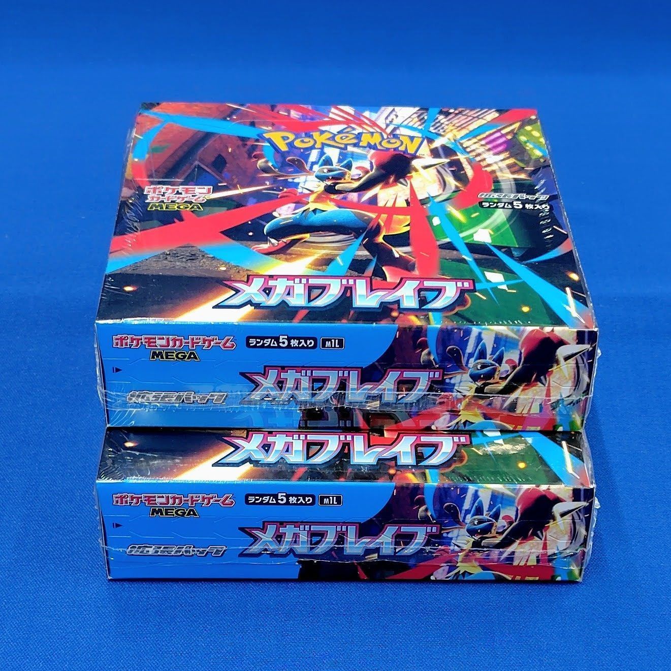 メガブレイブ2BOXセット☆ポケモンカードメガMEGA☆新品未開封