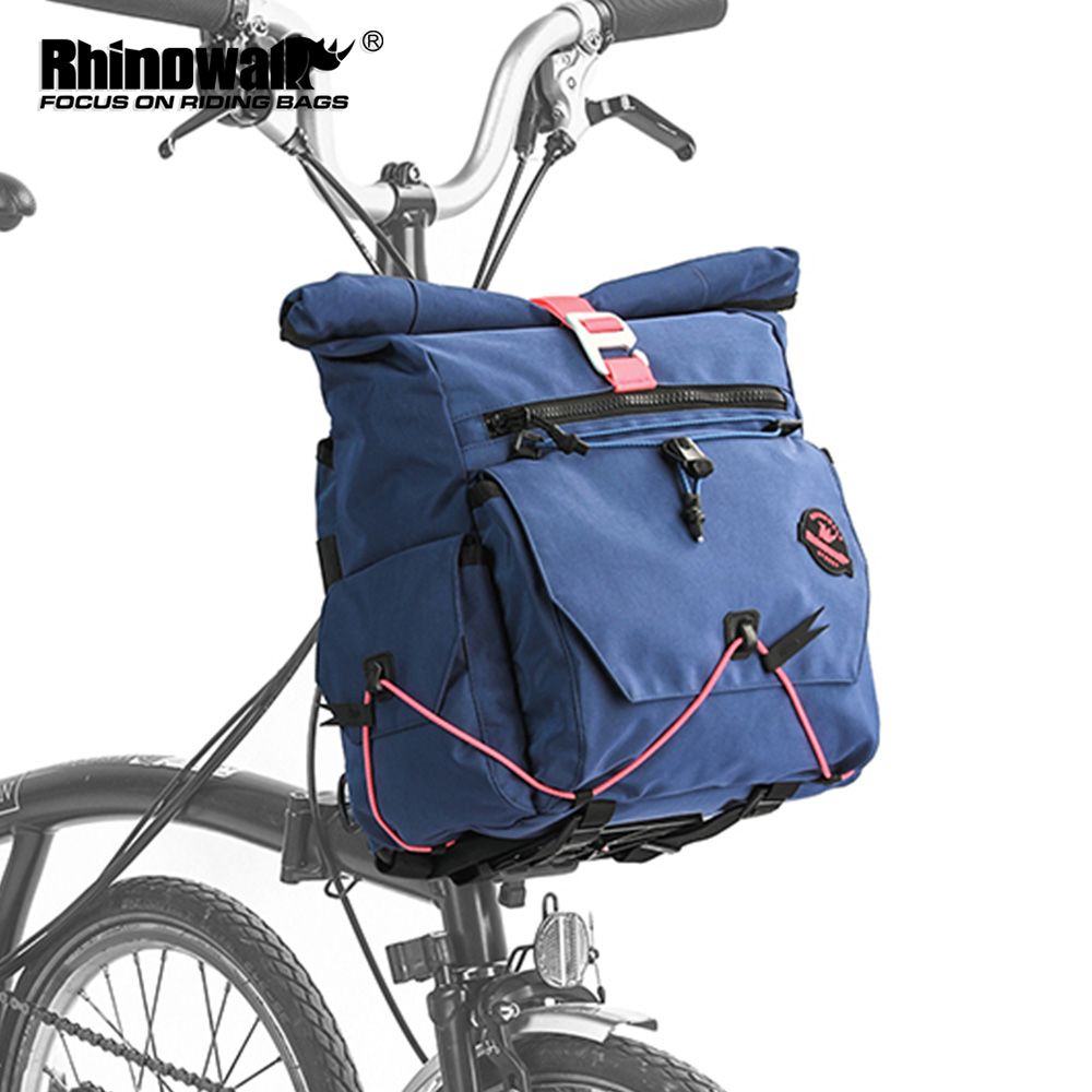 Rhinowalk バイクバッグ 折りたたみバイクバスケット 17L クイックリリース