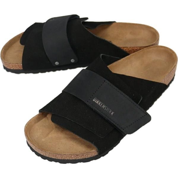 ビルケンシュトック BIRKENSTOCK サンダル キョウト Kyoto ブラック 1022350 レギュラー幅