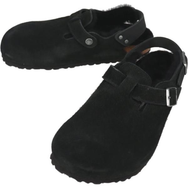 ビルケンシュトック BIRKENSTOCK サンダル トキオ インサイド シアリング Tokio Inside Shearling ブラック BLACK 1028358 レギュラー幅