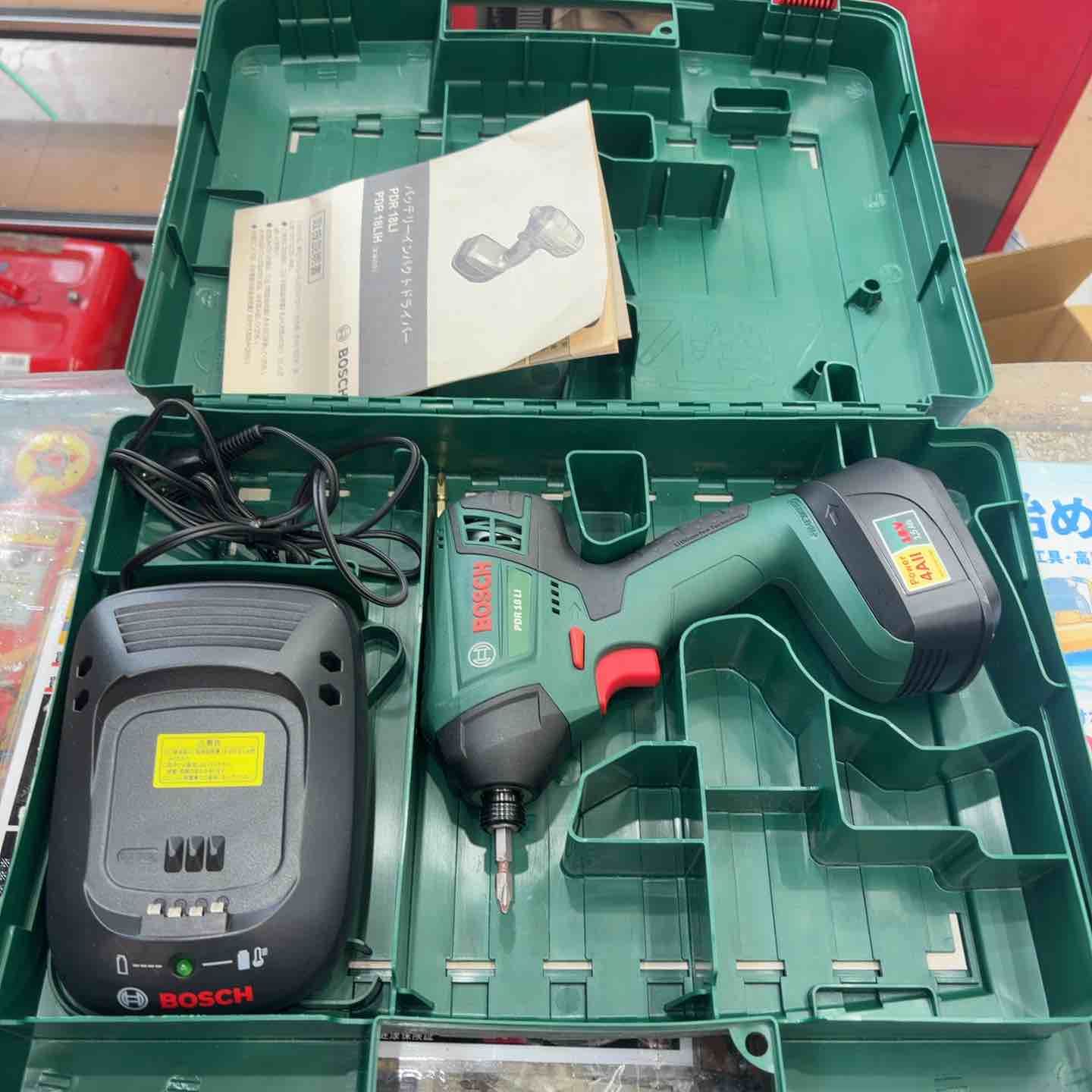 ◇ボッシュ(BOSCH) 18Vバッテリー インパクトドライバー PDR18LI-1B【草加店】 5,796円