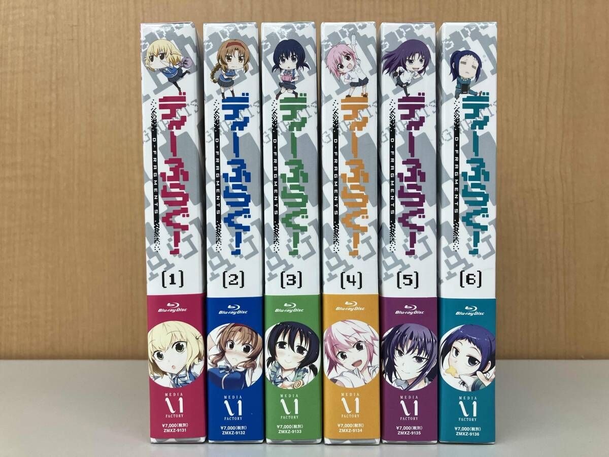 帯あり 【※※※】[全6巻セット]ディｰふらぐ! 第1~6巻(Blu-ray Disc)