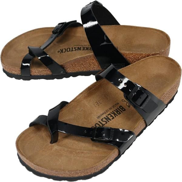 ビルケンシュトック BIRKENSTOCK サンダル マヤリ Mayari ブラックパテント 71091 レギュラー幅