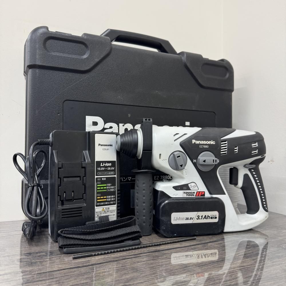 【中古】Panasonic EZ7880LP2S-B 充電式ハンマードリル【202】 11,622円