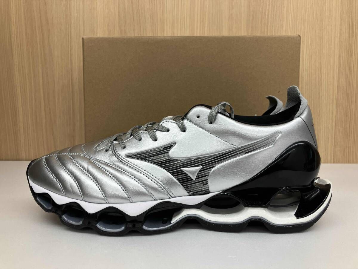 MIZUNO ミズノ WAVE PROPHECY MORELIA NEO ウェーブプロフェシーモレリアNEO D1GA255103 スニーカー 箱 29 シルバー 通年