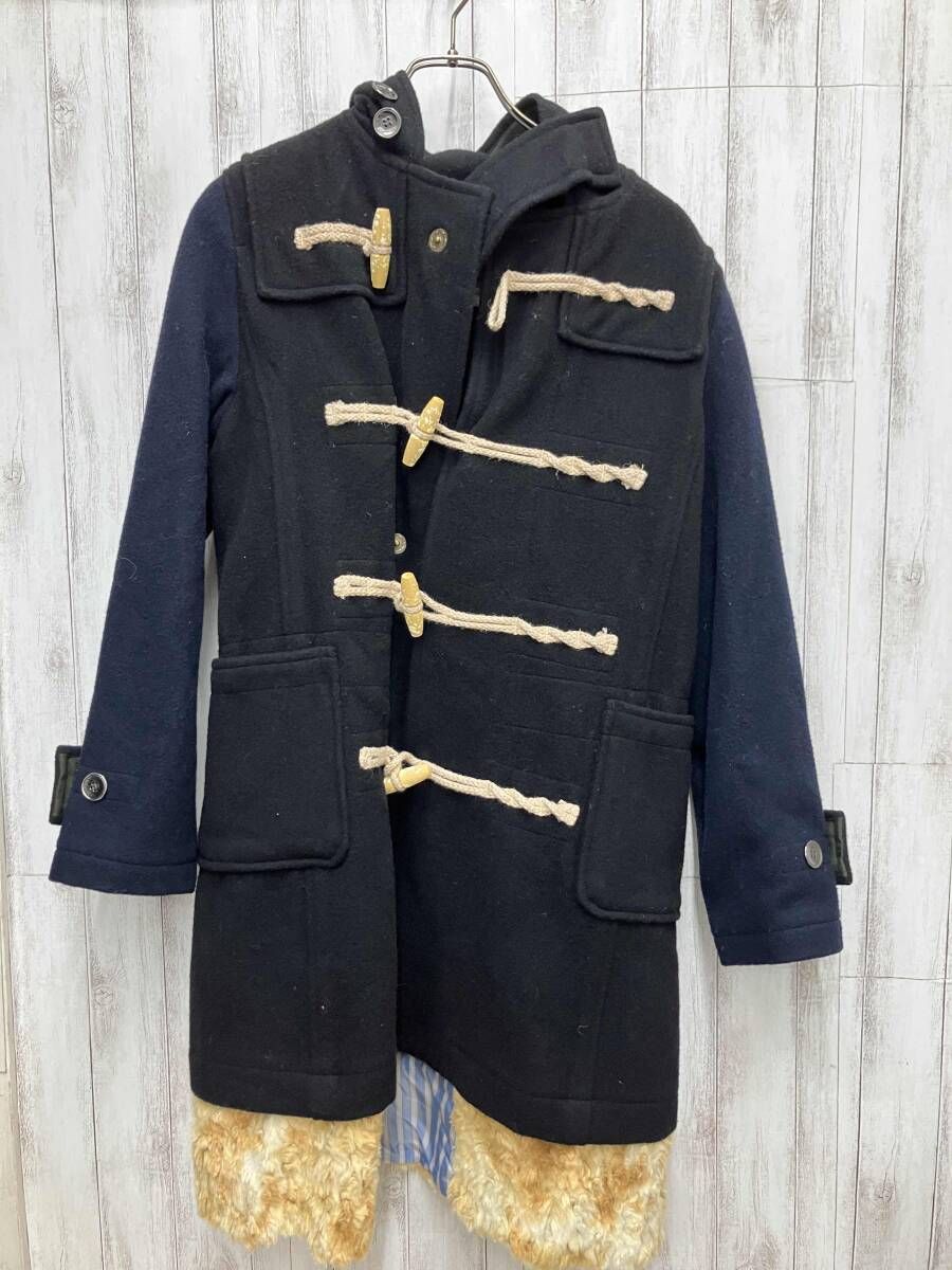 GO TO HOLLYWOOD 1268204/ドッキングダッフルコート/BK ダッフルコート