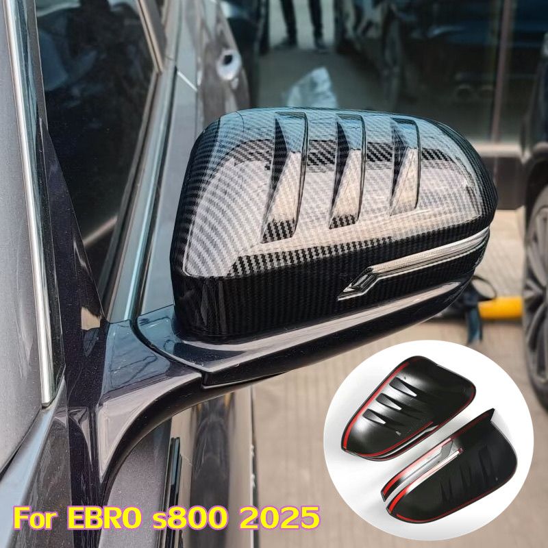 EBRO S800 PHEV 2025/2026 用 ABSカーボン柄 サイドドアミラーフレーム