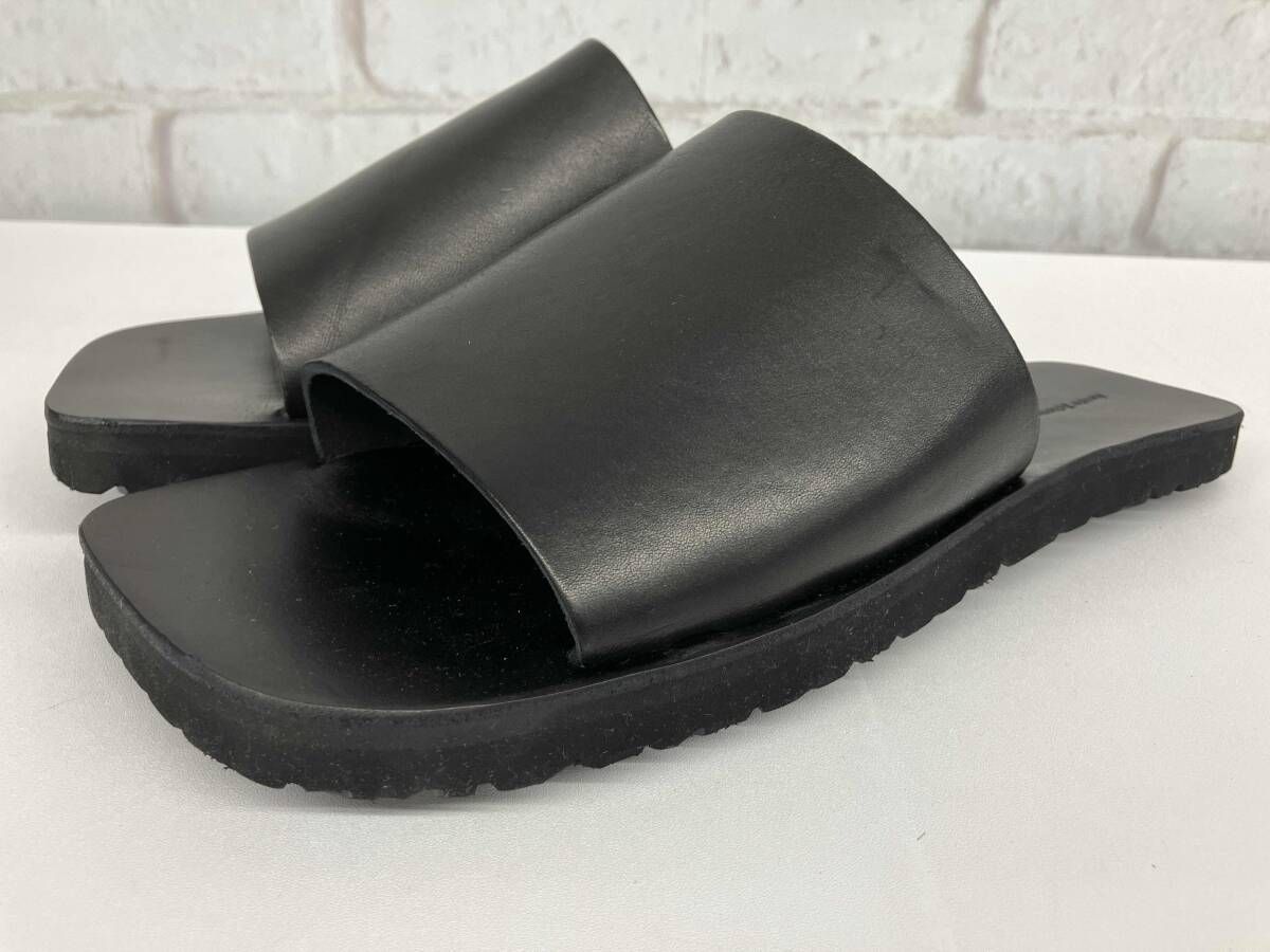 Hender Scheme house made ///slide エンダースキーマ サンダル レザー ブラック size5 16,406円