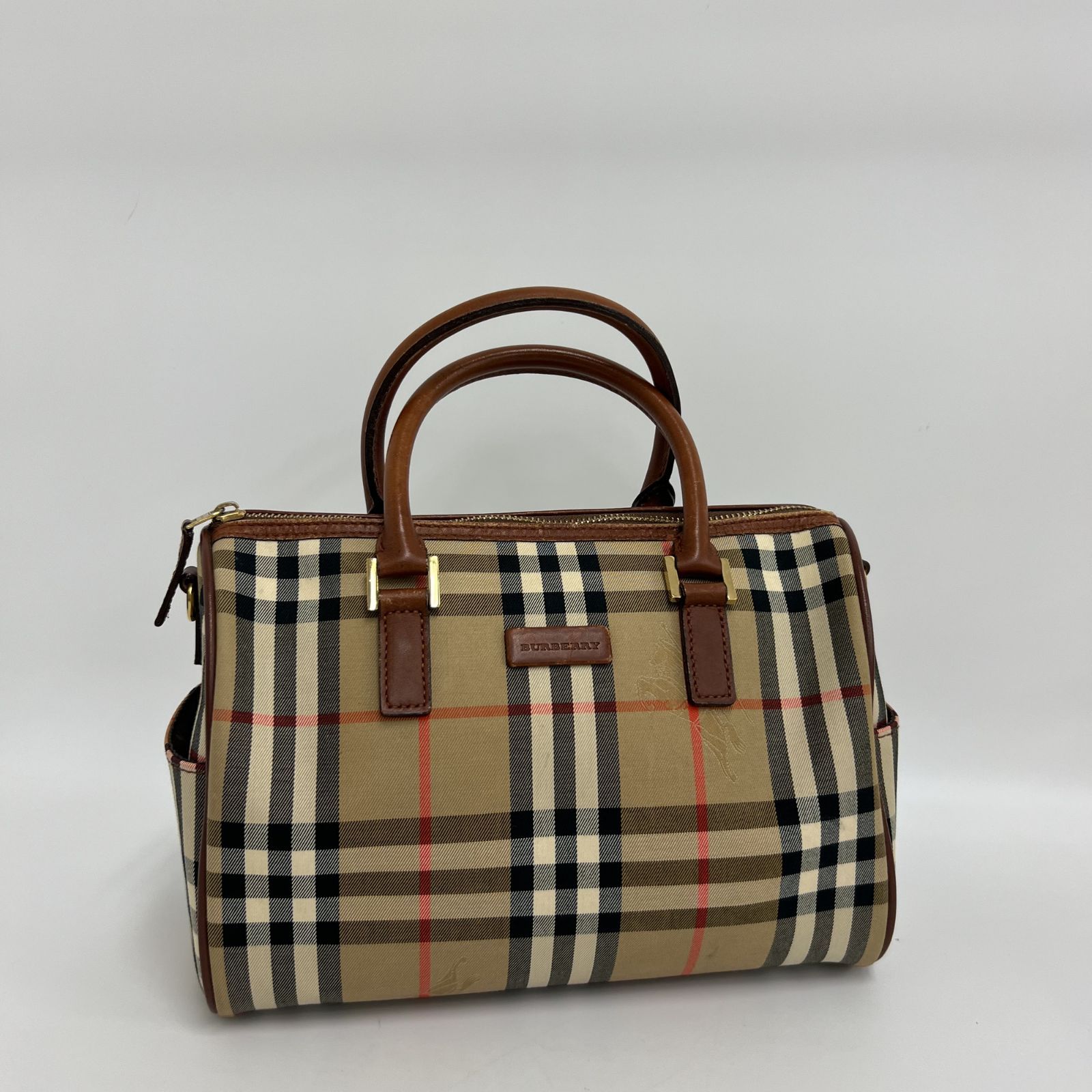 BURBERRY LONDON バーバリーロンドン ノバチェック 2WAY ミニボストン ショルダーバッグ 26080456