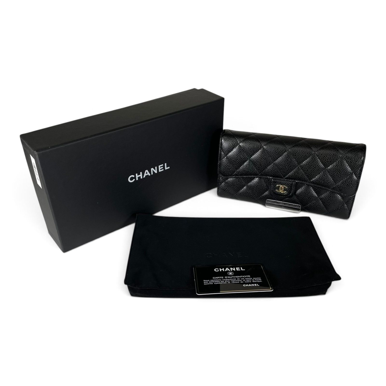 CHANEL シャネル 長財布 マトラッセ クラシック ロング フラップ ウォレット Y01864 C3906 AP0241
