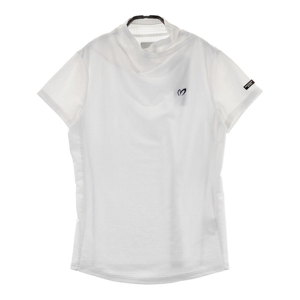 サイズ：1 MASTER BUNNY EDITION マスターバニーエディション 半袖Tシャツ チェック柄 ホワイト系 [240101752433] ゴルフウェア レディース ストスト