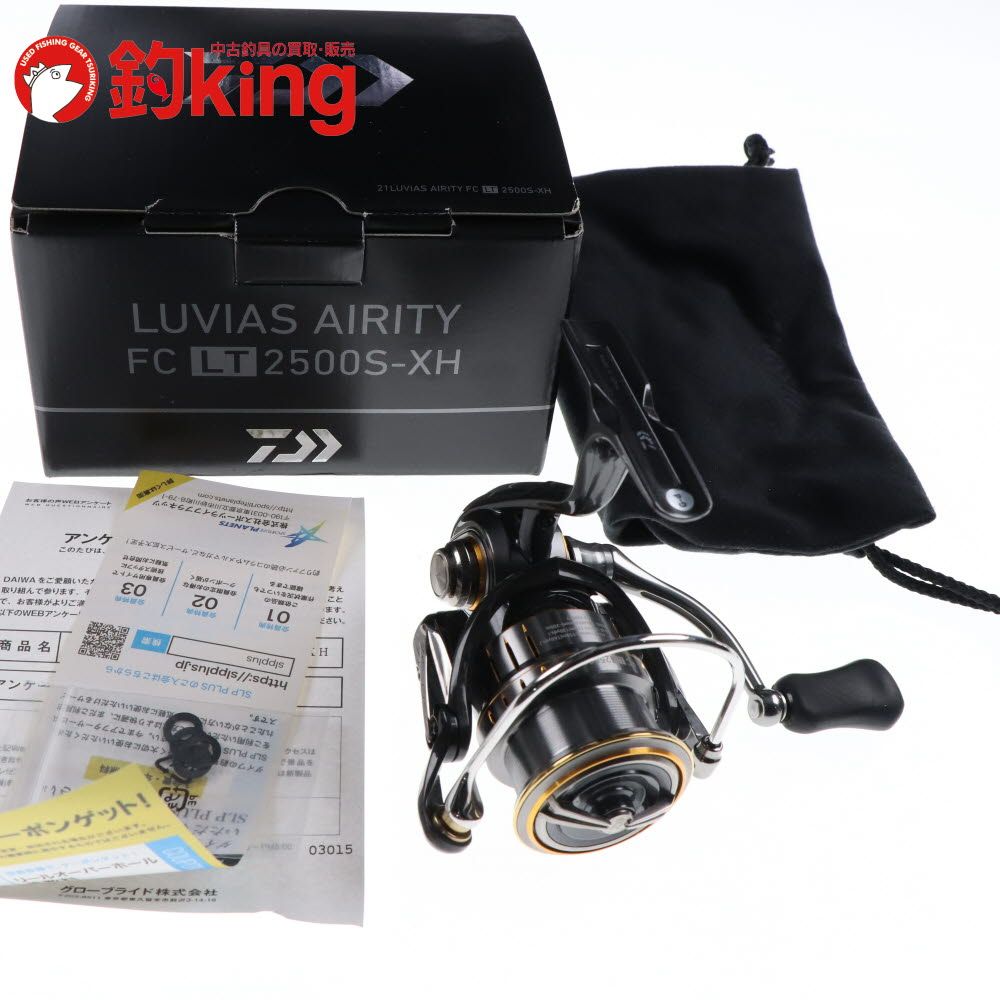 【中古/美品】 ダイワ 21 ルビアス エアリティ FC LT 2500S-XH /I136M ロッド リール ルアー 中古