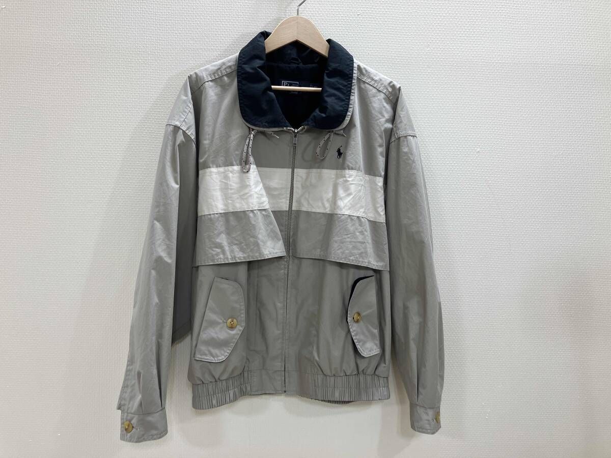 POLO RALPH LAUREN ポロラルフローレン ブルゾン コットンブルゾン ベージュ／黒 XL 春秋