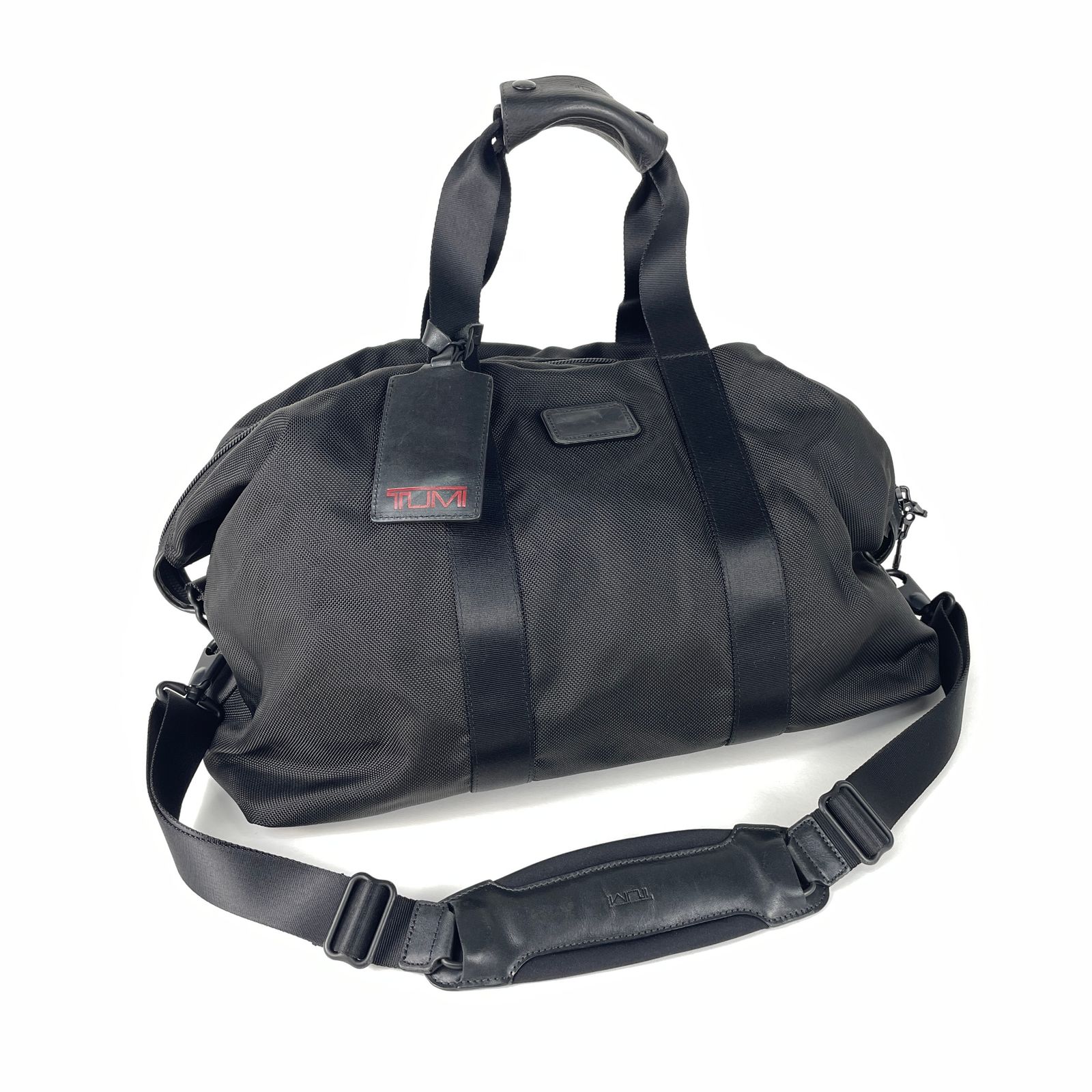 TUMI　トゥミ　22149DH　ALPHA　FXT　SMALL　SOFT　TRAVEL　SATCHEL　スモールソフト　トラベル　サチェル　2WAYバッグ　ボストンバッグ　ショルダーバッグ　ブラック