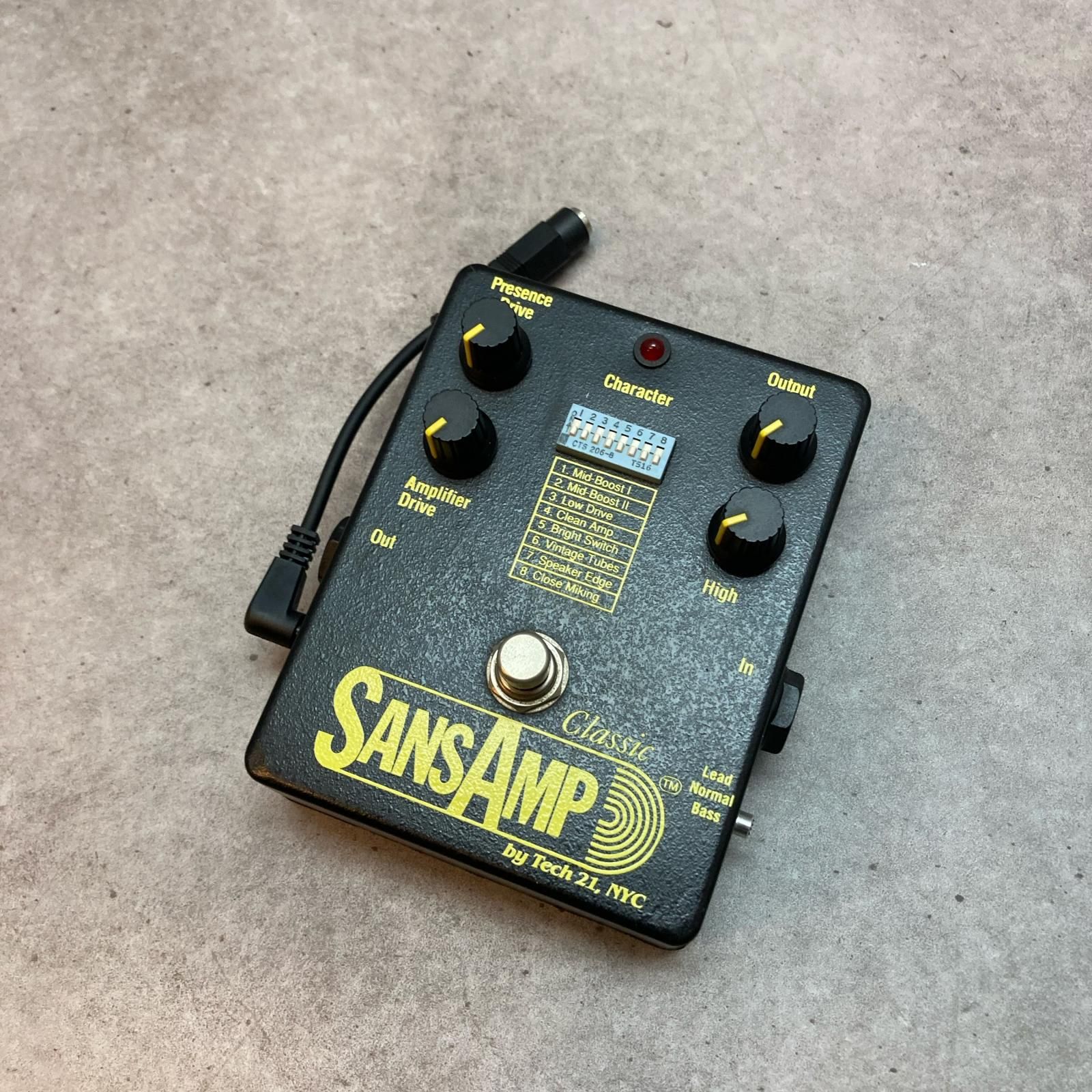 【三重本店】【楽器】 中古 TECH21 | テック２１　テックトェンティーワン エフェクター SANSAMP Classic 【472】