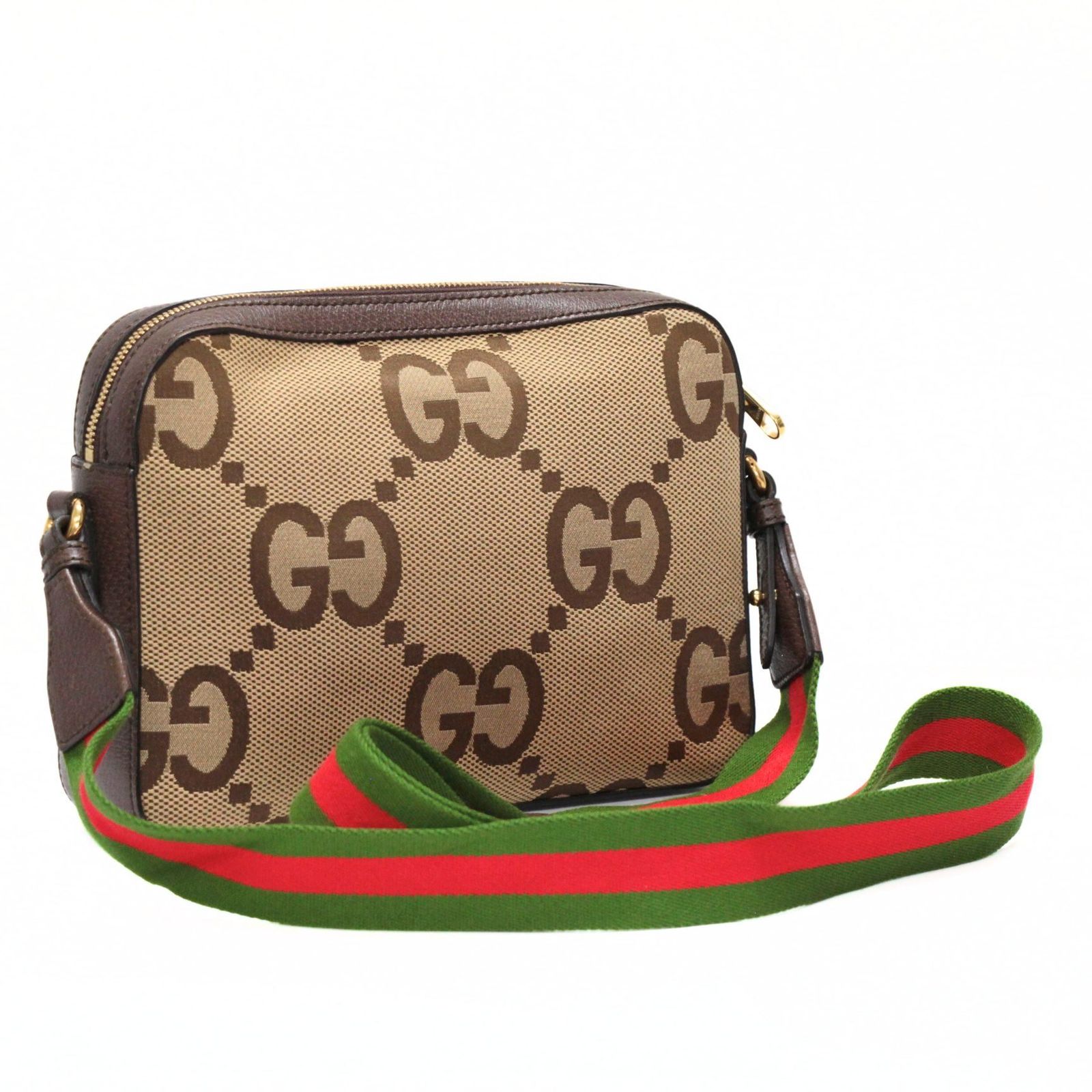 ライラ! Gucci GGパターン メッセンジャーバッグ GUCCI グッチ メッセンジャーバッグ ジャンボGG ベージュ キャンバス