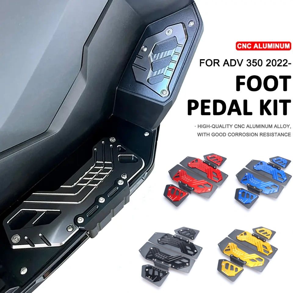 ホンダ ADV350 用 フットレスト フットボード ステップ パッド アクセサリー