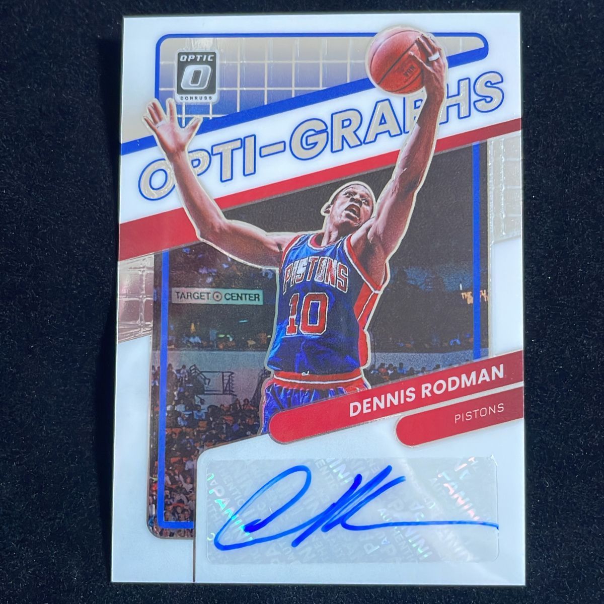 Dennis Rodman デニス・ロッドマン Panini Donruss Optic Opti-Graphs 2021-22 /99 Auto 直筆 サイン ピストンズ Pistons 8,165円