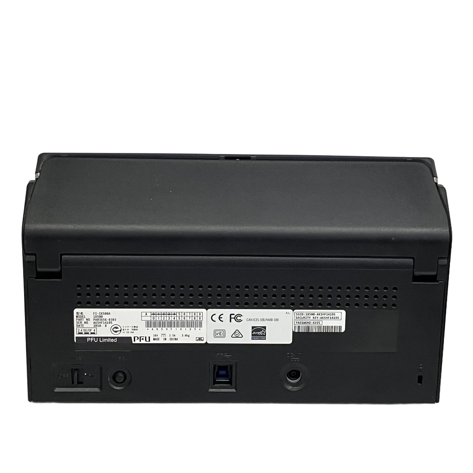 PFU ScanSnap iX500 FI-IX500A-P A4 ドキュメントスキャナー Wi-Fi対応