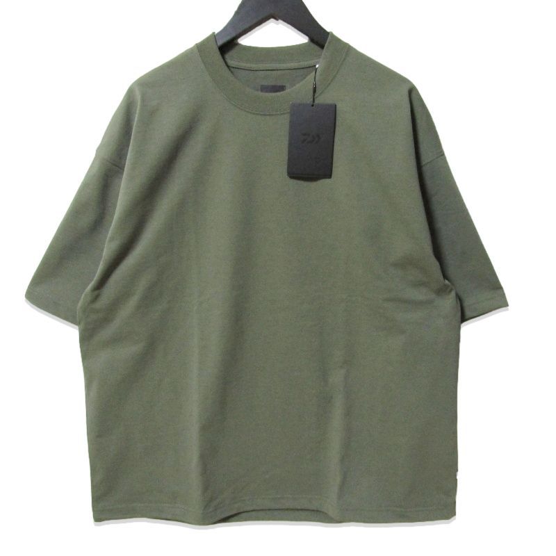 未使用 DAIWA PIER39 ダイワピア39 TECH DRAWSTRING S/S TEE BE-35026 テックドローストリング 半袖Tシャツ SAGE L 27114575 6,264円