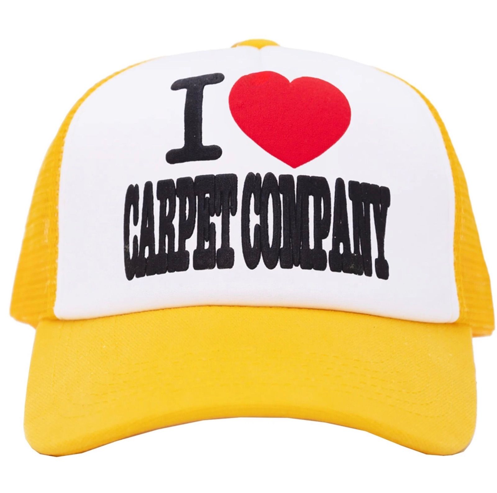 CARPET COMPANY / I HEART CARPET TRUCKER HAT / YELLOW 7,912円