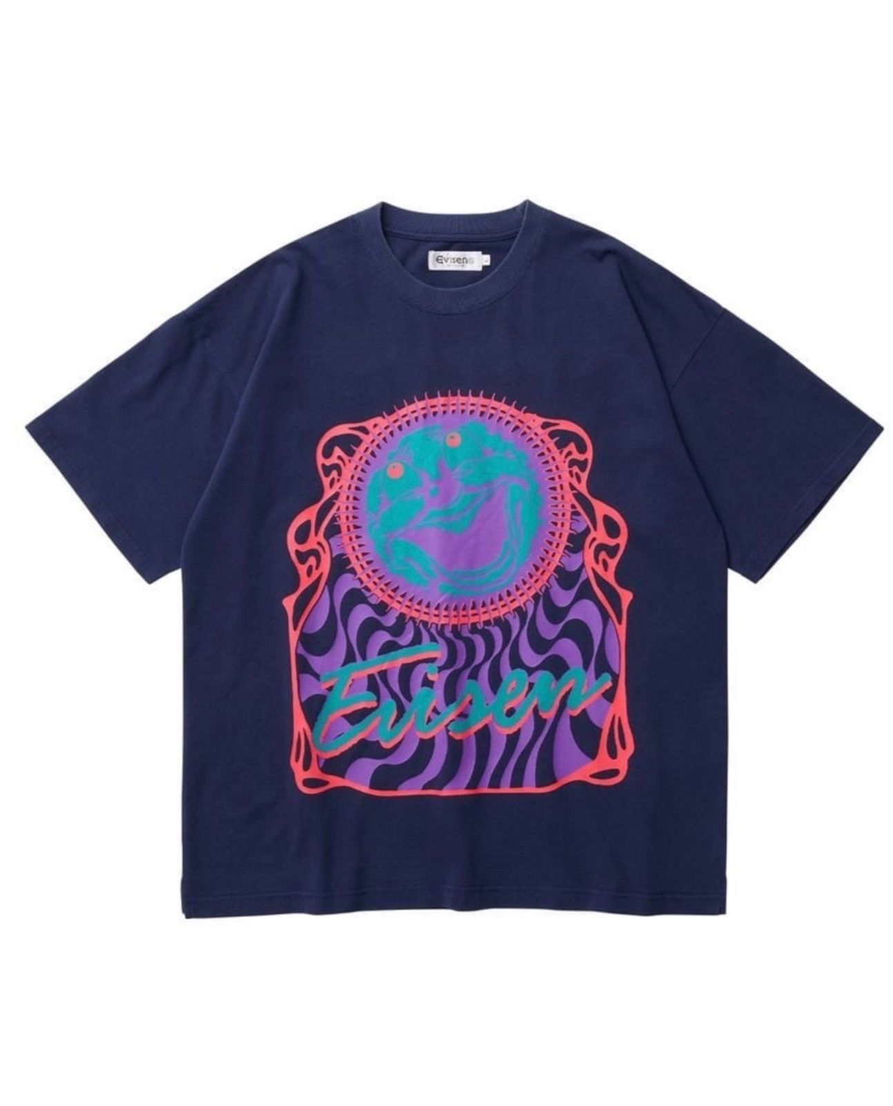 EVISEN / POWER PLAY WORLD TEE / NAVY