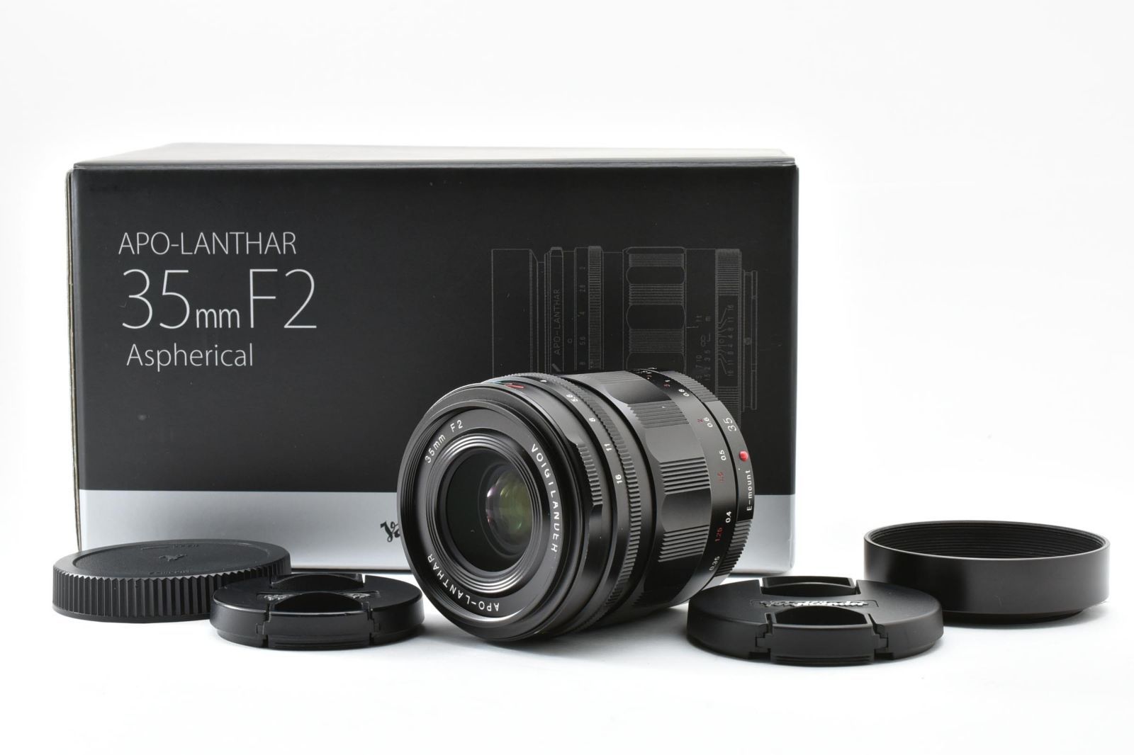 ★極上品★ フォクトレンダー Voigtlander APO-LANTHAR 35mm F2 Aspherical ソニー SONY Eマウント《付属品多数！》完動品 #A606155