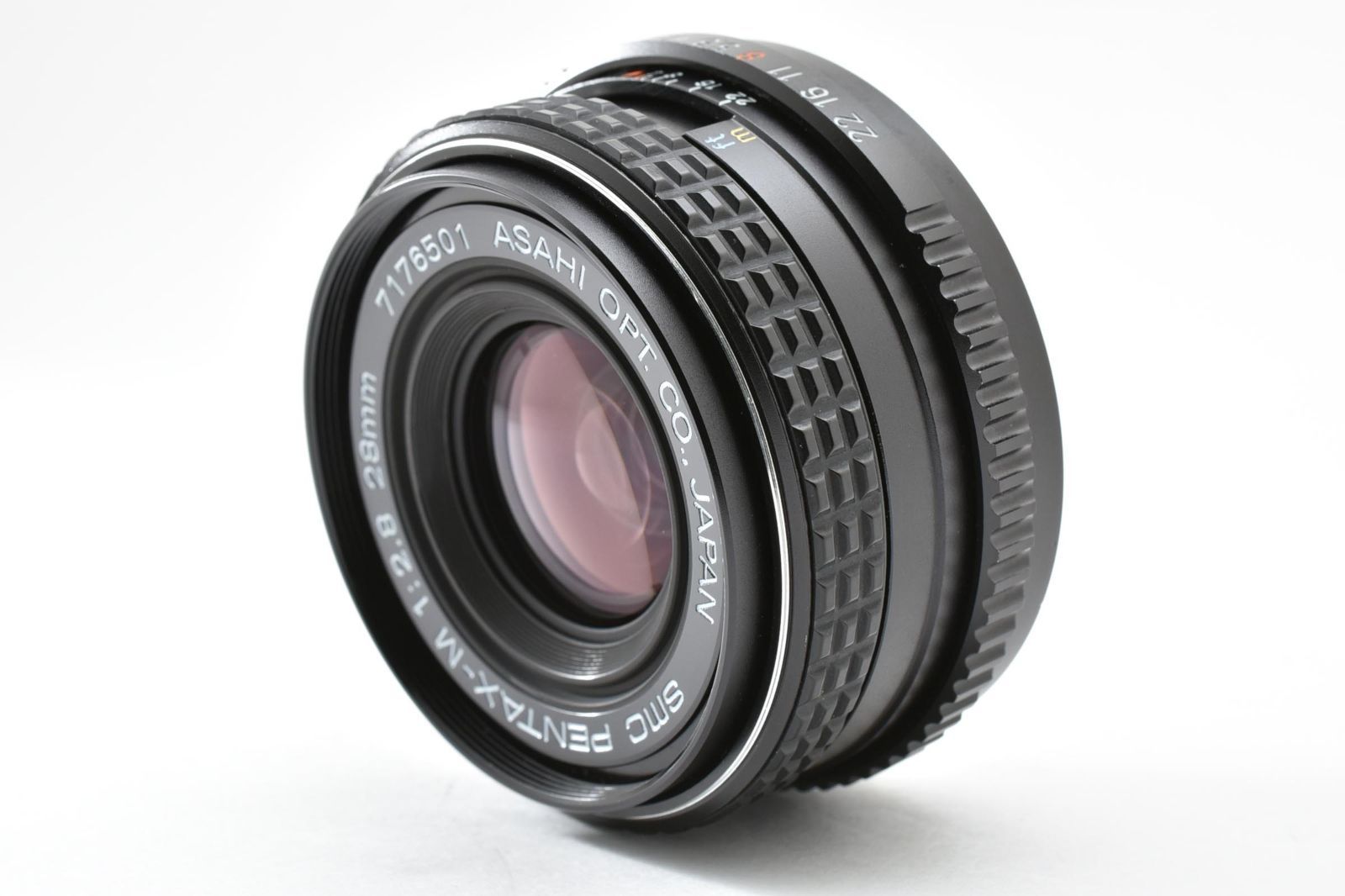 ★極上品★ ペンタックス SMC PENTAX-M 28mm F2.8 ★完動品★ #A606180