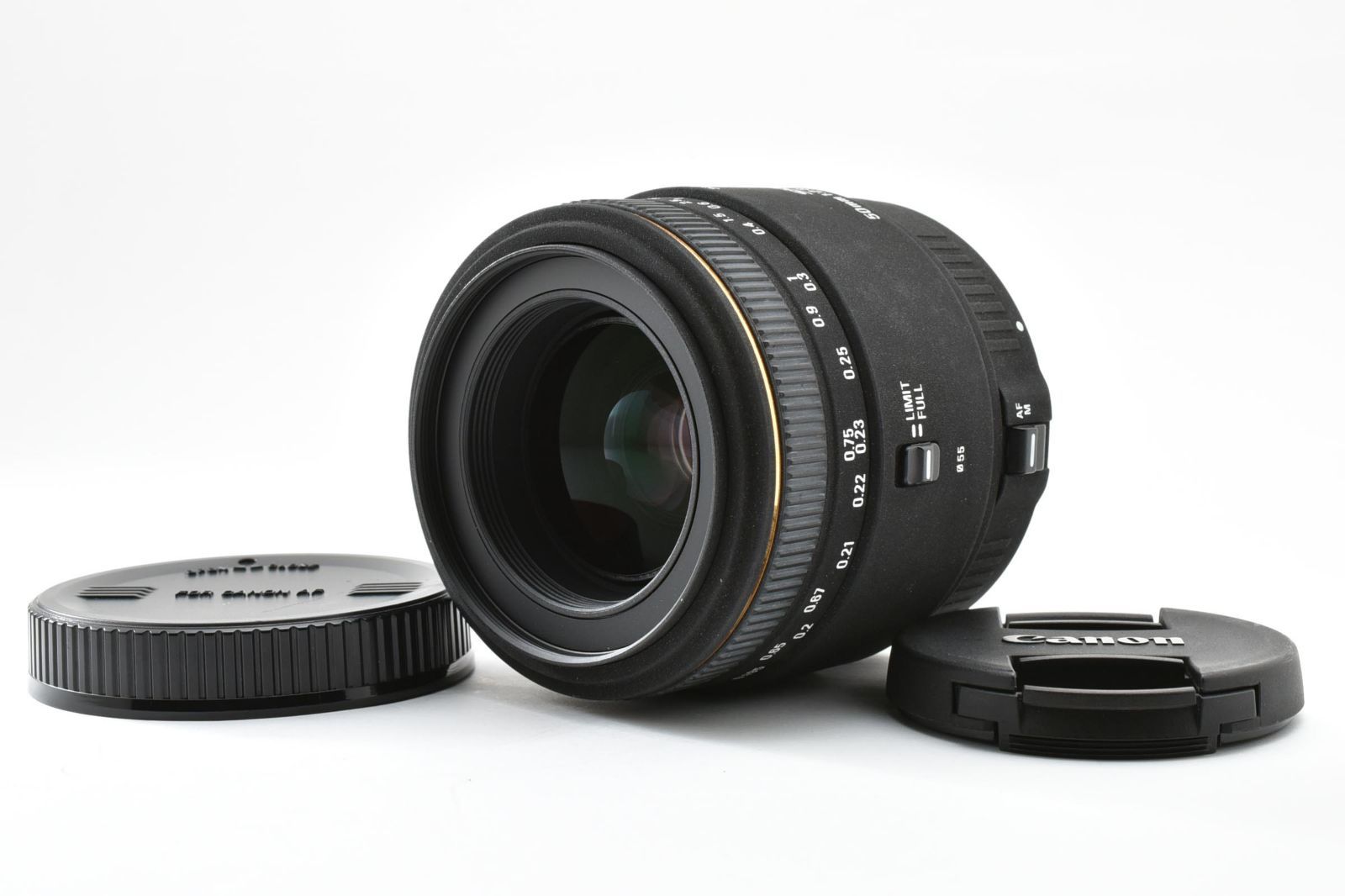 ★外観極上★ シグマ SIGMA MACRO 50mm F2.8 EX DG キヤノン Canon EFマウント 《前後キャップ付！》★完動品★ #A606197 11,100円